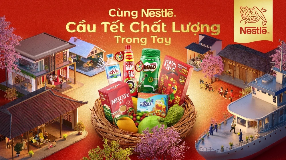  “Cùng Nestlé, Cầu tết chất lượng trong tay” tôn vinh giá trị Tết Việt 