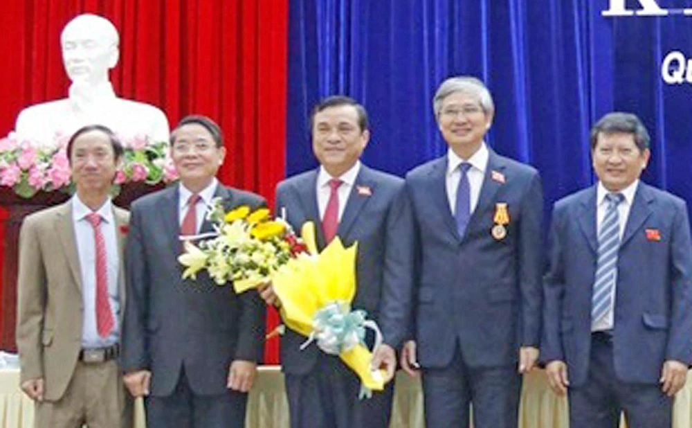 Ông Phan Việt Cường, Bí thư Tỉnh ủy Quảng Nam được bầu giữ chức Chủ tịch HĐND tỉnh Quảng Nam, nhiệm kỳ 2016-2021