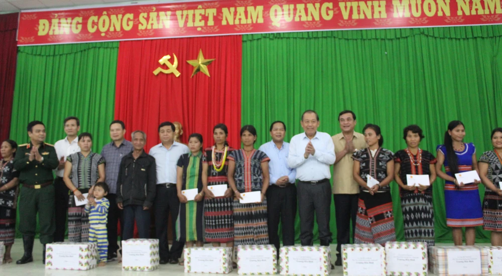 Hỗ trợ 20 tỷ đồng khắc phục mưa lũ huyện Tây Giang, Quảng Nam