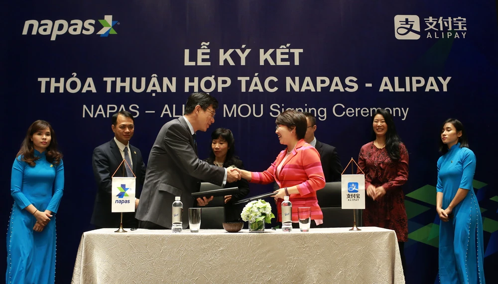 NAPAS và Alipay chính thức thiết lập quan hệ hợp tác