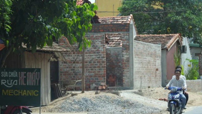 Nhiều trường hợp xây dựng trái phép ở xã Sơn Trạch