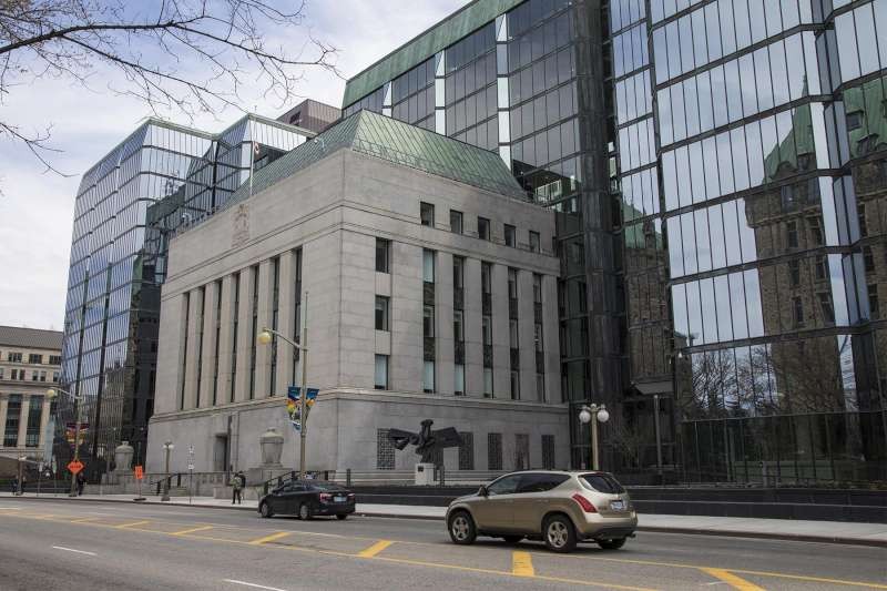 加拿大中央銀行。圖源：互聯網
