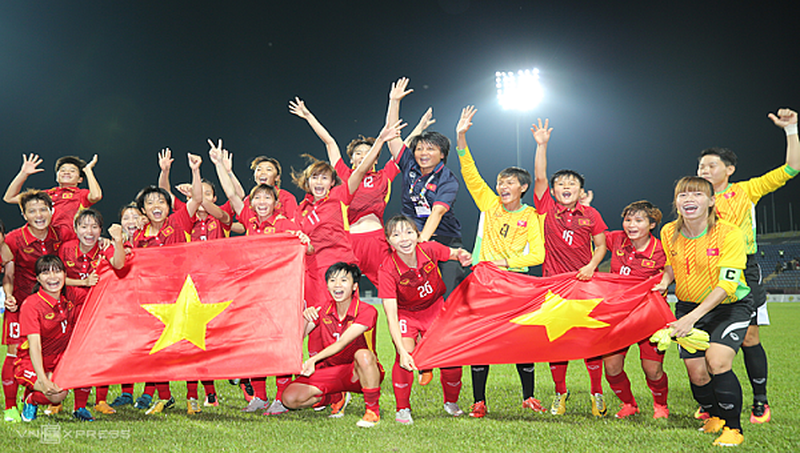 越南女子足球隊。