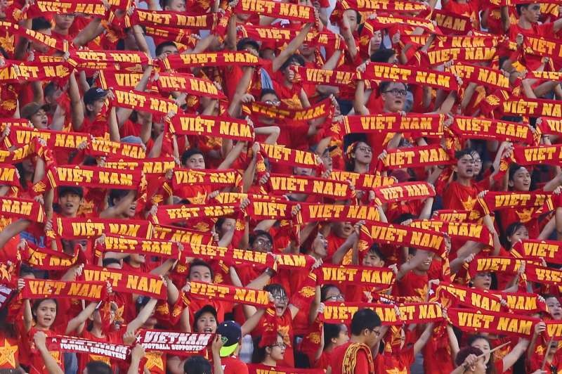 越南球迷。圖源：互聯網