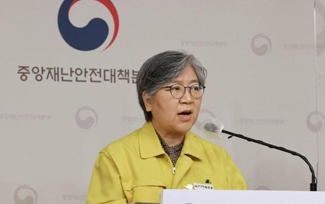 韓國疾病管理廳廳長鄭銀敬。圖源：互聯網