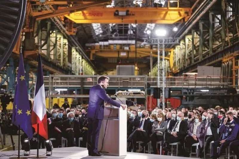 法國總統馬克龍。（示意圖源：互聯網）