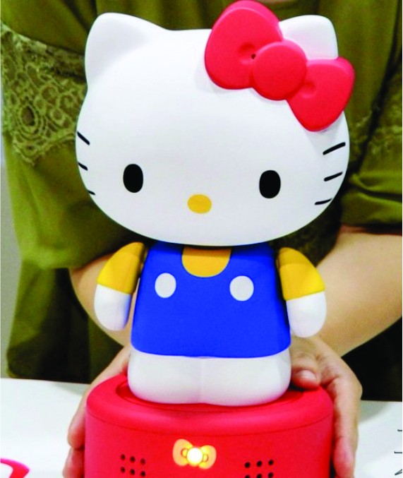 日本推出凱蒂貓機器人