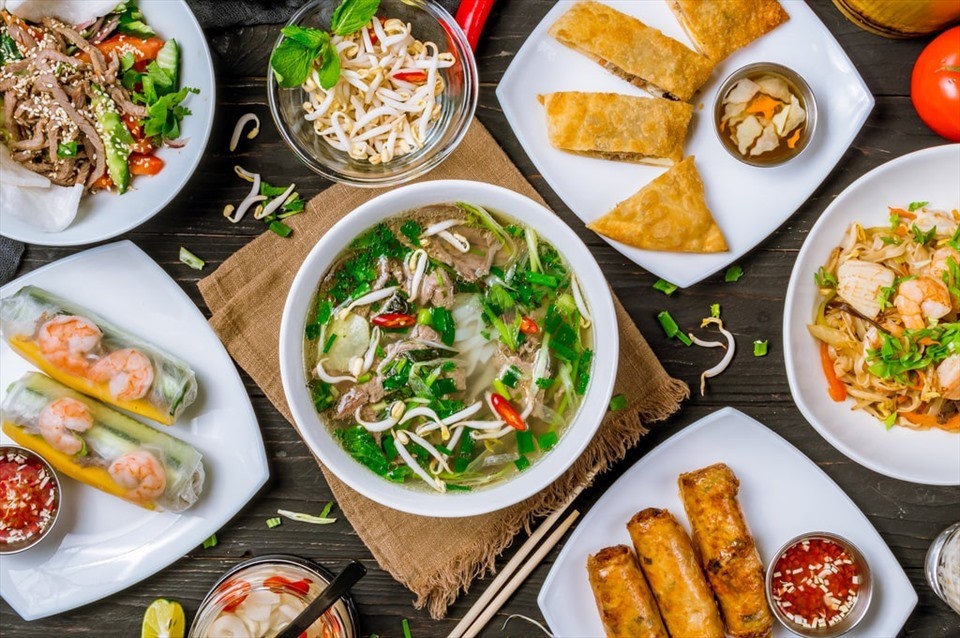 越南特色美食。