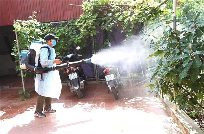 防病措施仍是通過撲滅蚊子、孑孓方法而終止疾病傳播鏈。