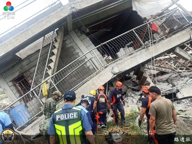 菲律賓7級地震致 4 死 6 0 傷