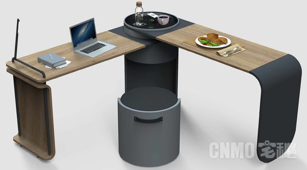 辦公桌能用剩飯菜發電