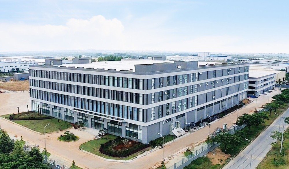由和鼎隆建築責任有限公司施工的同奈Topband Smart有限責任公司（同奈省祿安-平山工業區）。