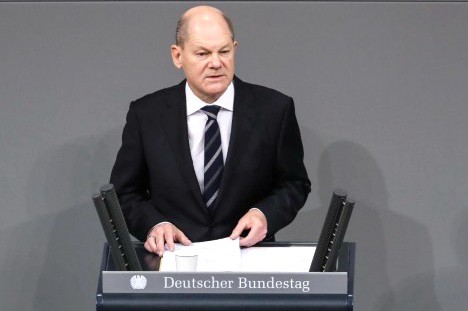 德國總理朔爾茨。圖源：互聯網