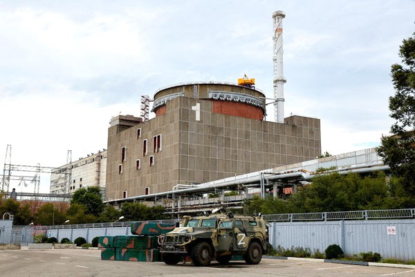 扎波羅熱核電廠已停止運作。（圖／路透）