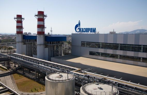 俄羅斯天然氣工業股份公司的熱電廠一隅。（圖：互聯網）