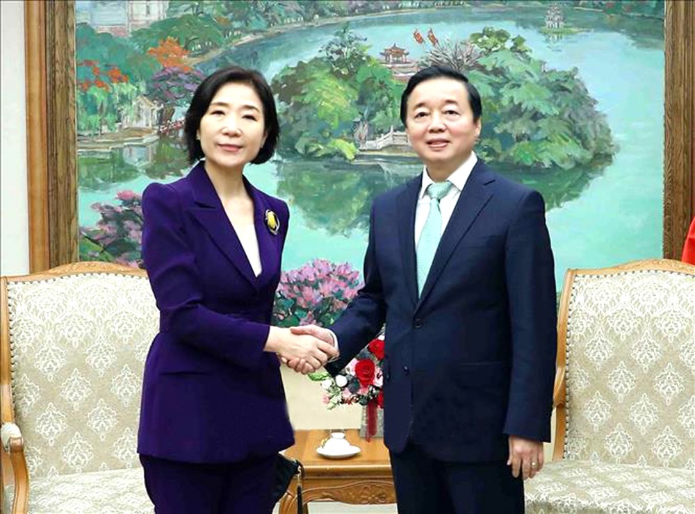 政府副总理接见韩国驻越南大使