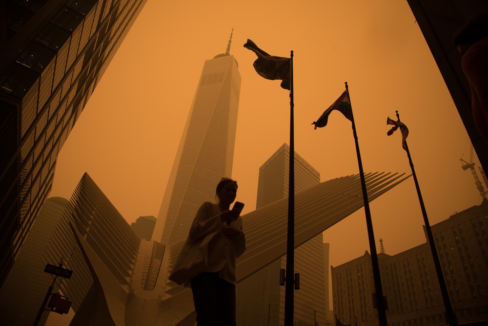 联合国总部首因空气污染“放弃”升旗