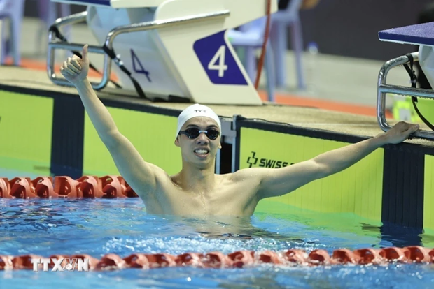 越南游泳运动员阮辉煌