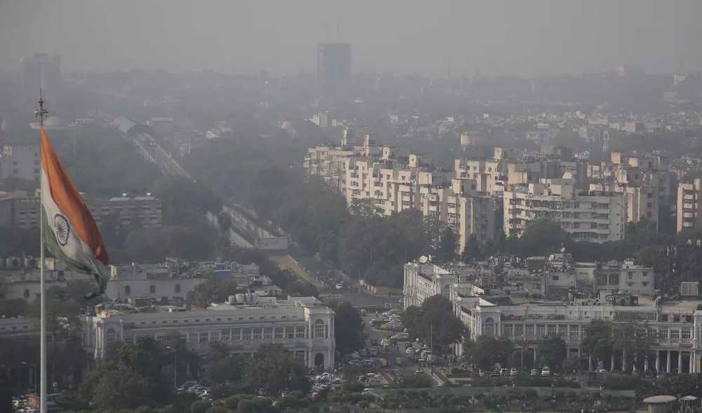 一项大型研究指出，印度最大的10座城市中，有超过7%的死亡与空气污染有关。图／美联社