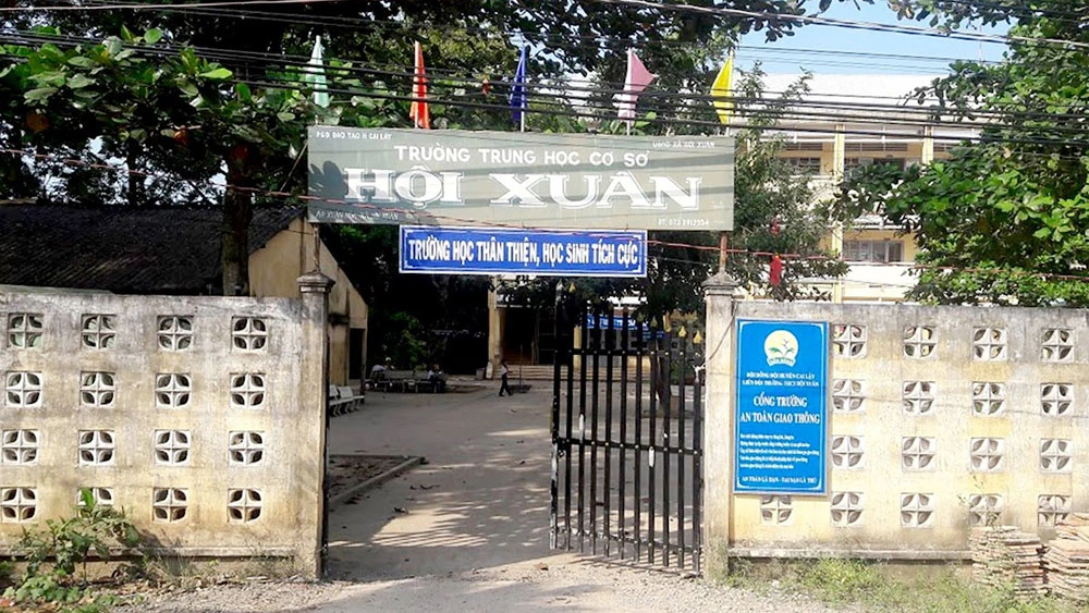Trường THCS Hội Xuân (huyện Cai Lậy, Tiền Giang)