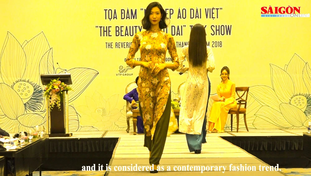 “Nét đẹp Áo Dài Việt” trong mắt bạn bè quốc tế