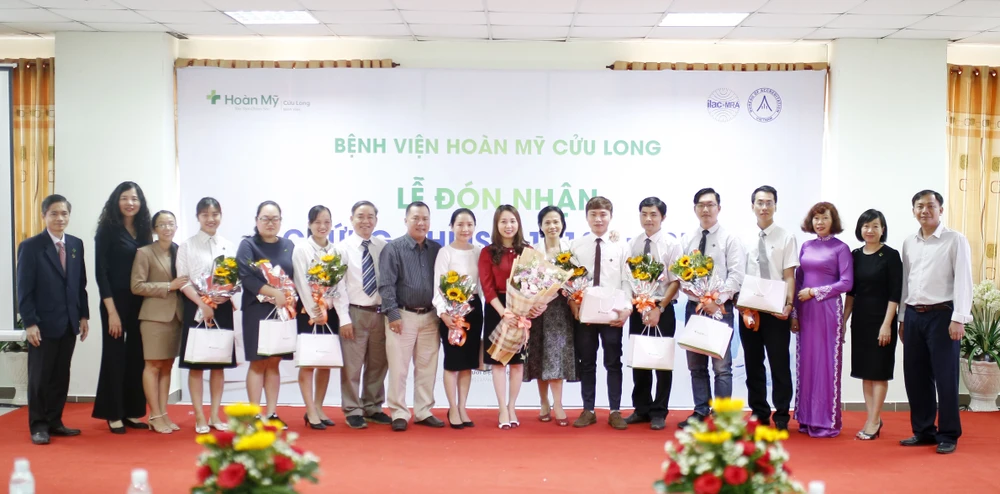 Bệnh viện Hoàn Mỹ Cửu Long là bệnh viện ngoài công lập đầu tiên ở ĐBSCL đạt được chứng chỉ quốc tế về xét nghiệm