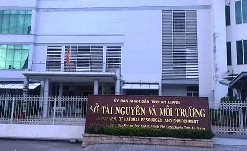 Sở TN-MT tỉnh An Giang, nơi ông Trần Đặng Đức công tác