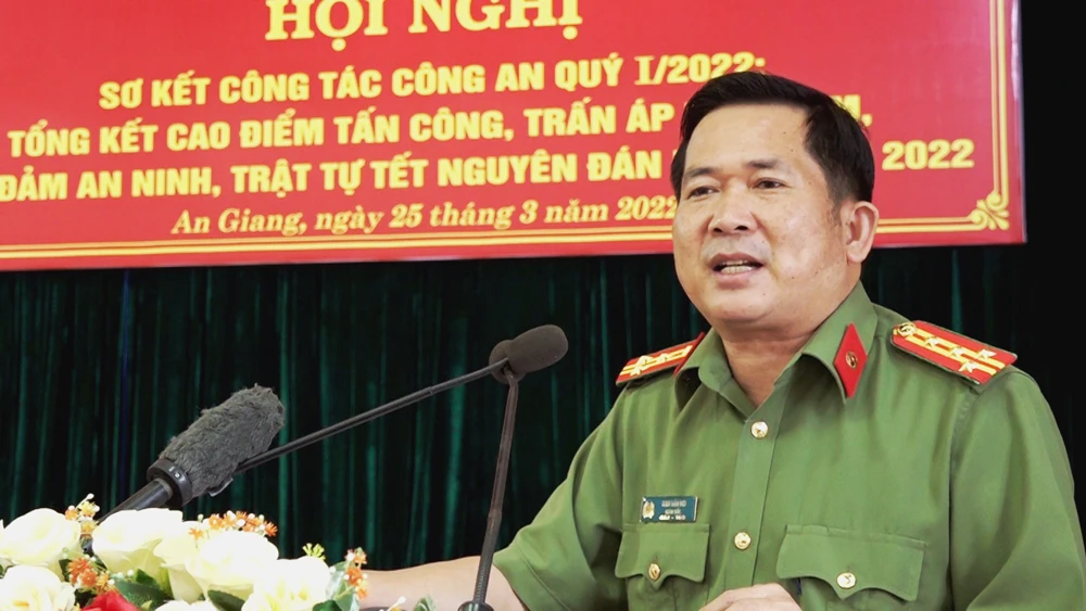 Đại tá Đinh Văn Nơi, Giám đốc Công an tỉnh An Giang