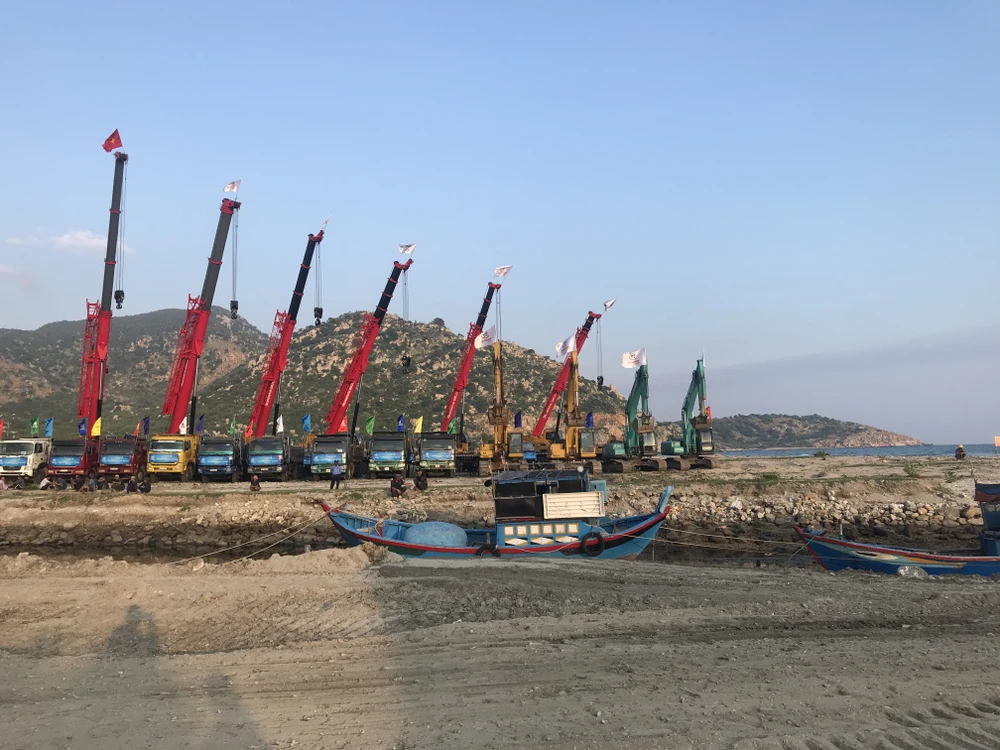 Dự án cảng biển tổng hợp Cà Ná giai đoạn 1 đã được UBND tỉnh Ninh Thuận phê duyệt quy hoạch chi tiết 1/500 với tổng diện tích 108,09ha
