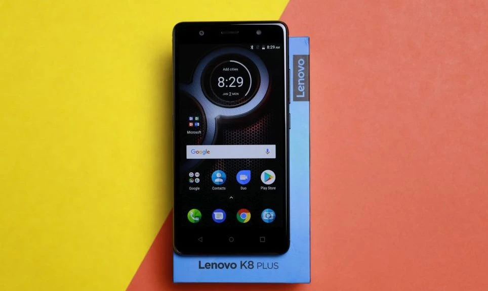 Lenovo K8 Plus với camera kép