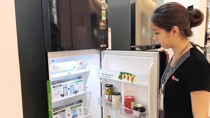 Tủ lạnh LG Inverter Linear giúp thực phẩm tươi sạch hơn