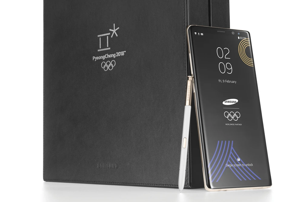 Phiên bản đặc biệt của Note8 cho Thế vận hội Mùa đông 