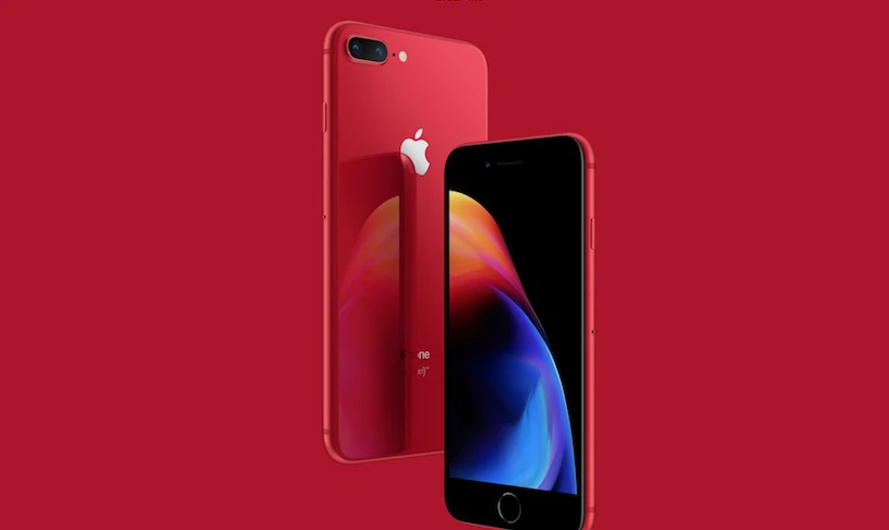 iPhone 8/8 Plus đỏ mới của Apple