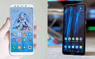 Nokia X6 2018 và Xiaomi Mi 6X