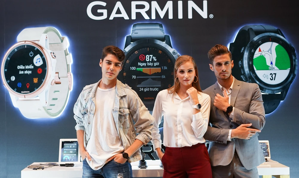 Thương hiệu Garmin đã tham gia trực tiếp vào thể thao chứ không hẵn bán thiết bị
