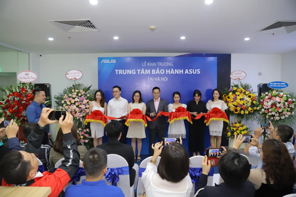 ASUS Việt Nam khai trương Trung Tâm Dịch Vụ và Bảo Hành tại Hà Nội