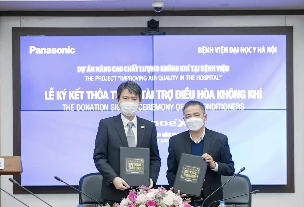  Panasonic đã khởi động dự án “Nâng cao chất lượng không khí tại Bệnh viện”