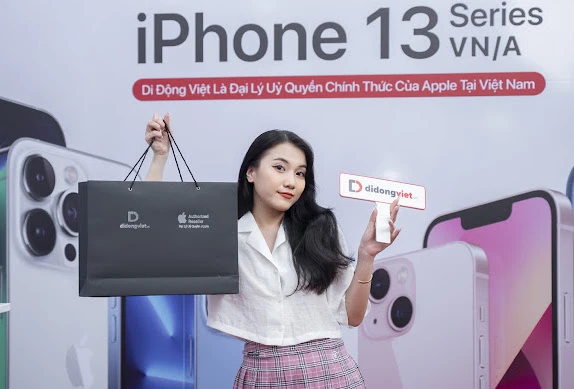 Người nổi tiếng sắm iPhone 13 series tại Di Động Việt