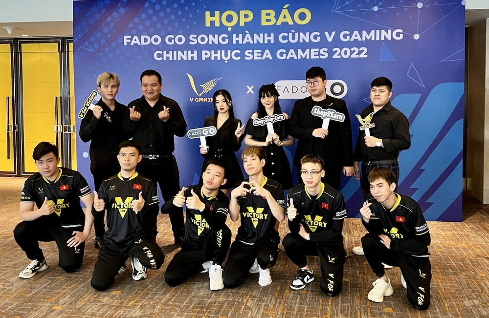 Fado Go đồng hành cùng V Gaming chinh phục SEA Games 2022 ở bộ môn E-Sport 