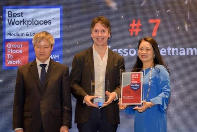 Ericsson Việt Nam nhận giải thưởng