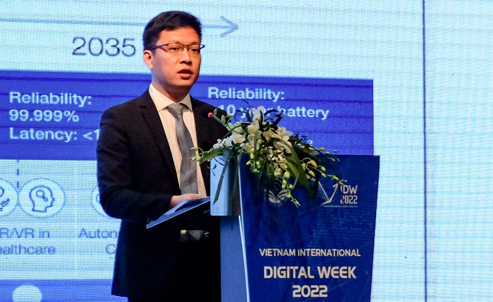 Ông Eric Guo, Giám đốc Giải pháp không dây của Huawei Việt Nam ​