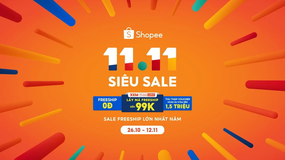 Shopee chính thức khởi động siêu sale