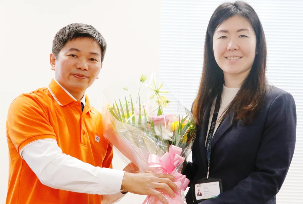 Chị Watanabe Hirona, nhân viên 60.000 trên toàn cầu của FPT