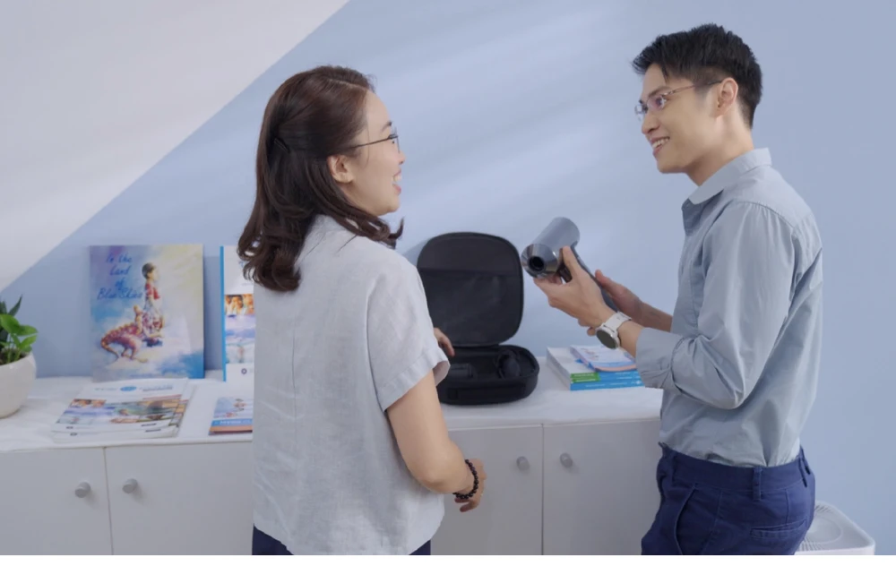 Xiaomi Việt Nam đã giúp đỡ gia đình anh Ân và chị Linh tân trang lại phòng dạy học và trị liệu, phòng ngủ...