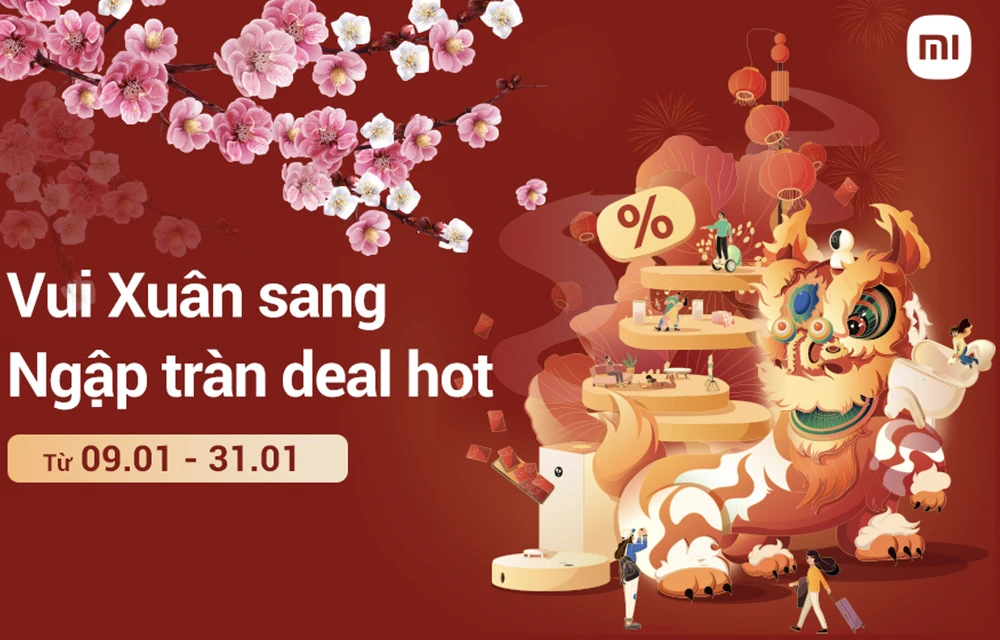 Xiaomi Việt Nam đã công bố chương trình khuyến mãi hấp dẫn 