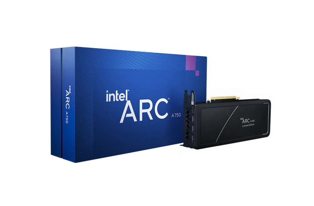 Card đồ họa rời Intel Arc A750 với giá 7.499.000 đồng
