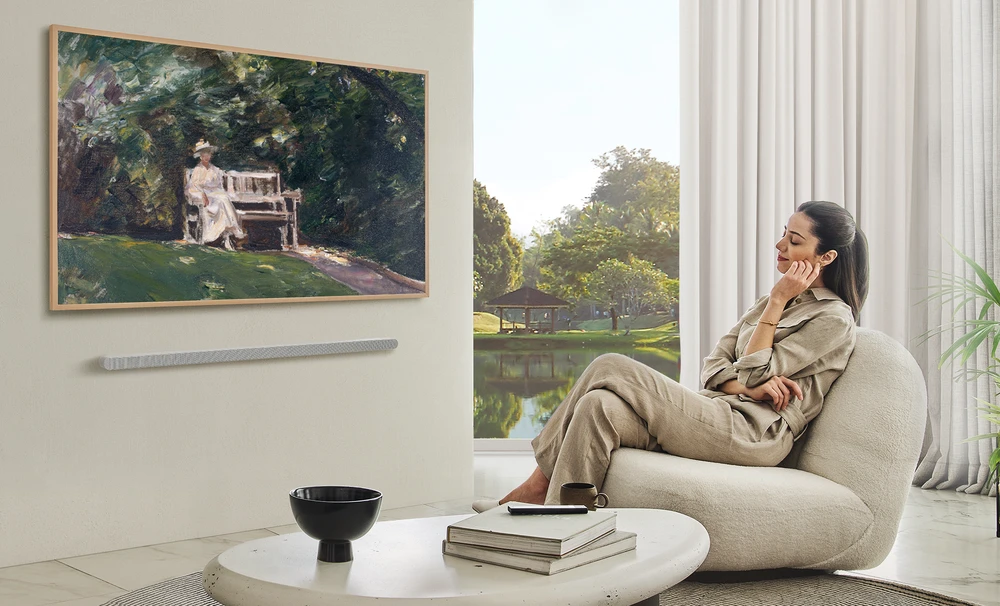 Với Samsung The Frame, người dùng thỏa thích khám phá và trưng bày nghệ thuật theo gu thẩm mỹ riêng