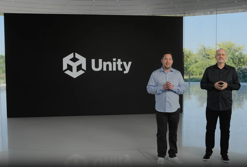 Unity hỗ trợ nhà phát triển trên Unity tạo game và ứng dụng cho Apple Vision Pro