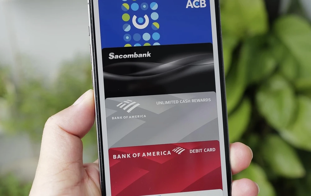 Người dùng đã kết nối thẻ ngân hàng vào Apple Pay 