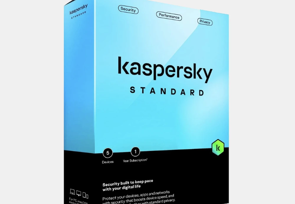Kaspersky Standard với các tùy chọn mặc định an toàn